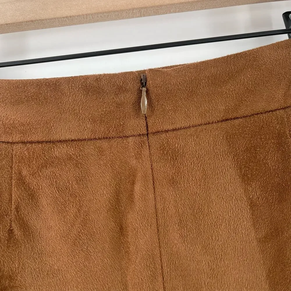 BB DAKOTA Skirt Size 0 Faux Suede Steve Madden Country Western Cowgirl Cowboy